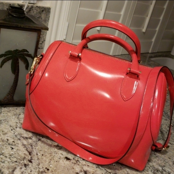 Gianni Notaro Leather Satchel - Picture 2 of 4